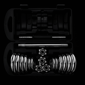 Set 20KG mancuernas (electroplateado)