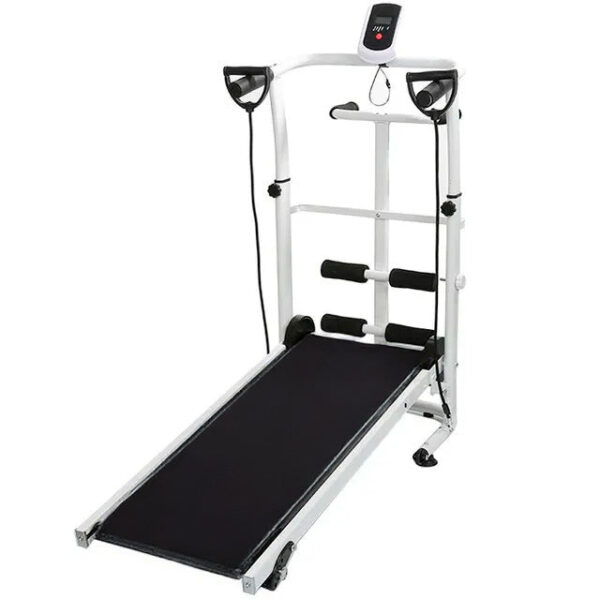 Trotadora Caminadora Mecánica Plegable Multifunción Negro
