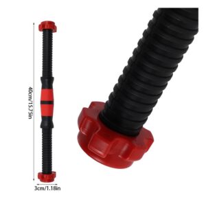 Set Mancuernas Ajustable 20 Kg - Barra Armable Extensión - Negro - Imagen 5