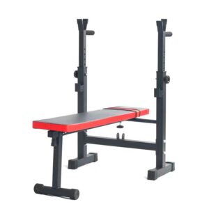 Press Banca Abdominal Reclinable Para Pesas Con Rack - Negro / Tamaño Único - Imagen 6