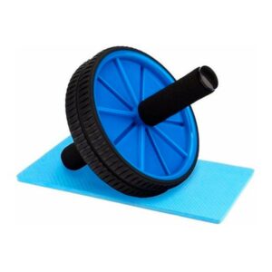 Rueda De Ejercicios Abdominales + Colchoneta Rodillas - Negro