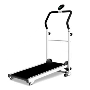 Trotadora Caminadora Mecánica Plegable Multifunción - Negro