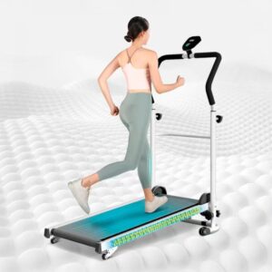 Trotadora Caminadora Mecánica Plegable Multifunción - Negro - Imagen 6