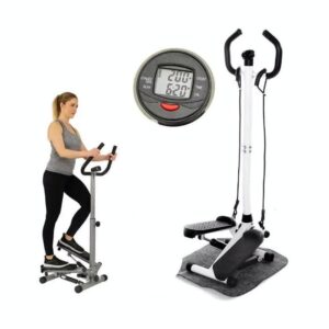 Mini Stepper Eliptica Hidraulico Banda Resistencia - Negro