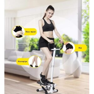Mini Stepper Eliptica Hidraulico Banda Resistencia - Negro - Imagen 3