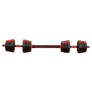 Mancuernas Ajustables Set 20kg 3 En 1 + Barra + Kettlebell - Tamaño Único - Imagen 8