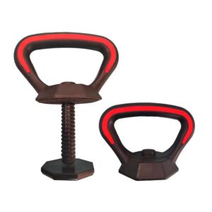 Mancuernas Ajustables Set 10kg 3 En 1 + Barra + Kettlebell - Tamaño Único - Imagen 5