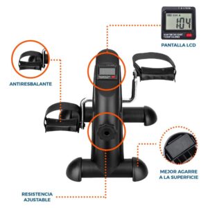Bike Spinning Pedalera Home Fitness Con Pantalla Lcd - Imagen 3