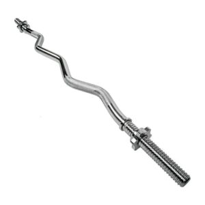 Barra Z Pre Olímpica 1.20 mt 5Kg Boost Fitness - Plateado